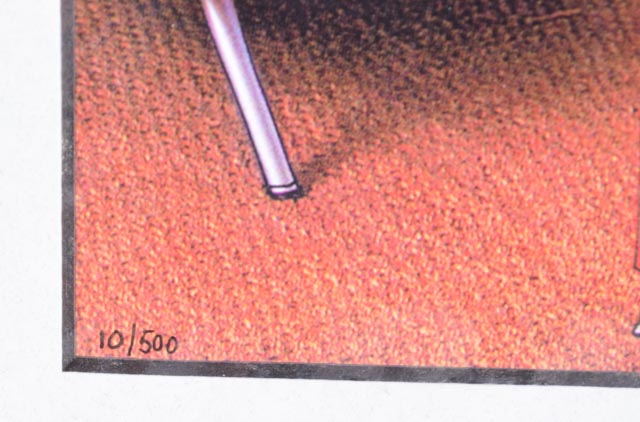 Pair of Limited Edition Signed Lea Alboher Offset Lithographs