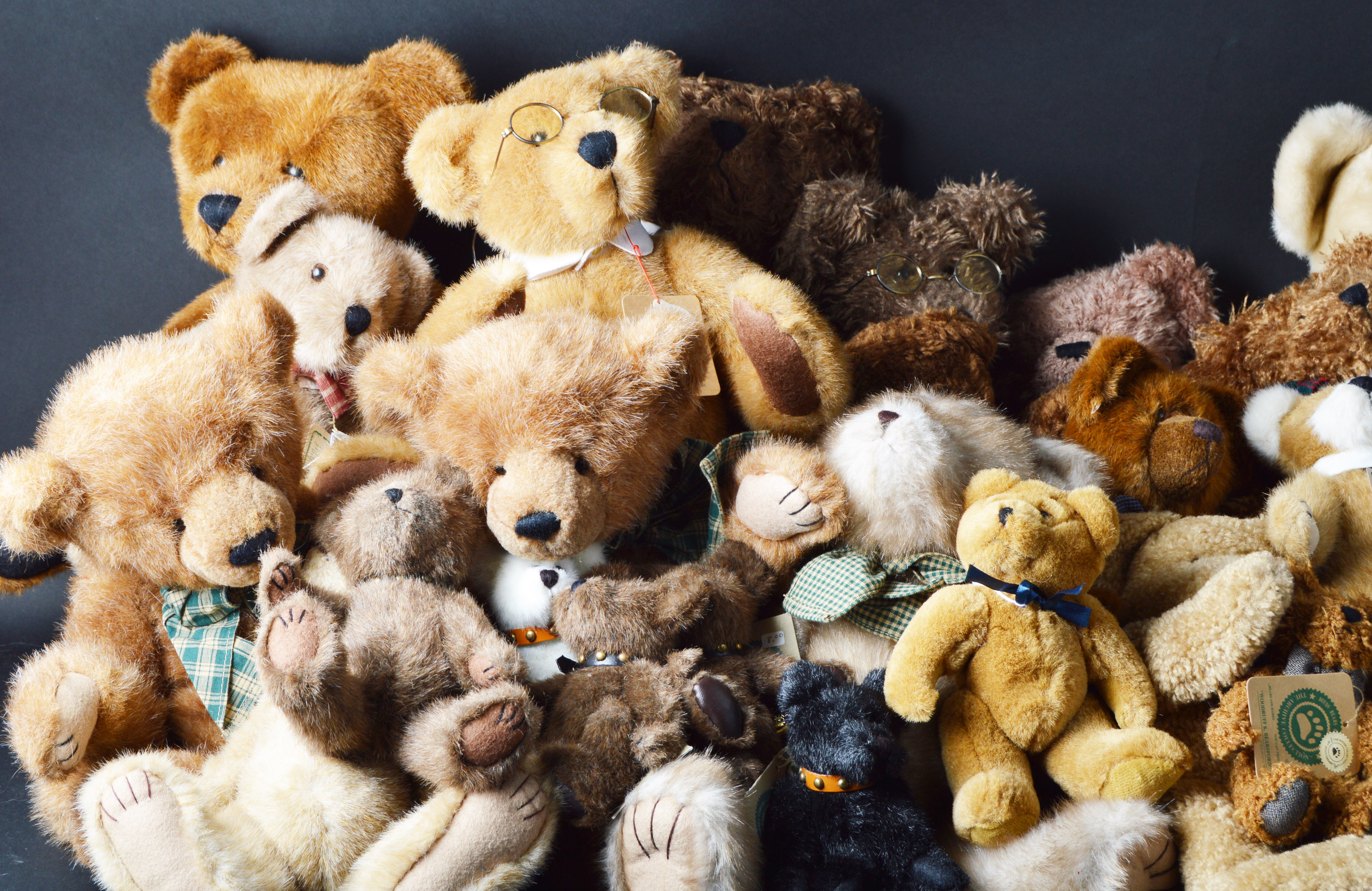 Collection of Classic and Mohair Boyds Bears