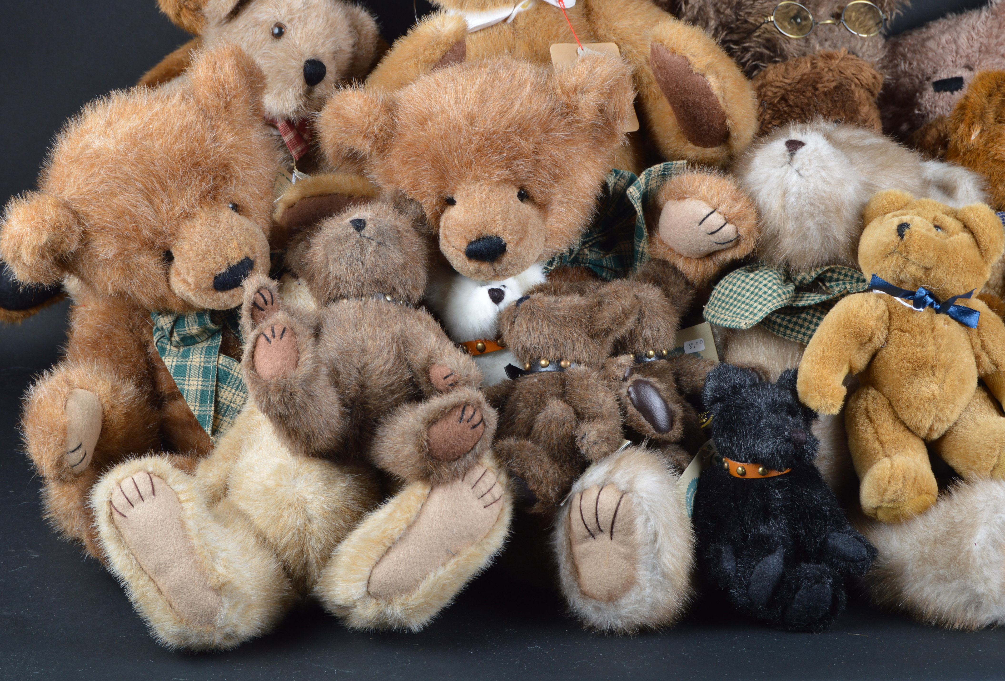 Collection of Classic and Mohair Boyds Bears