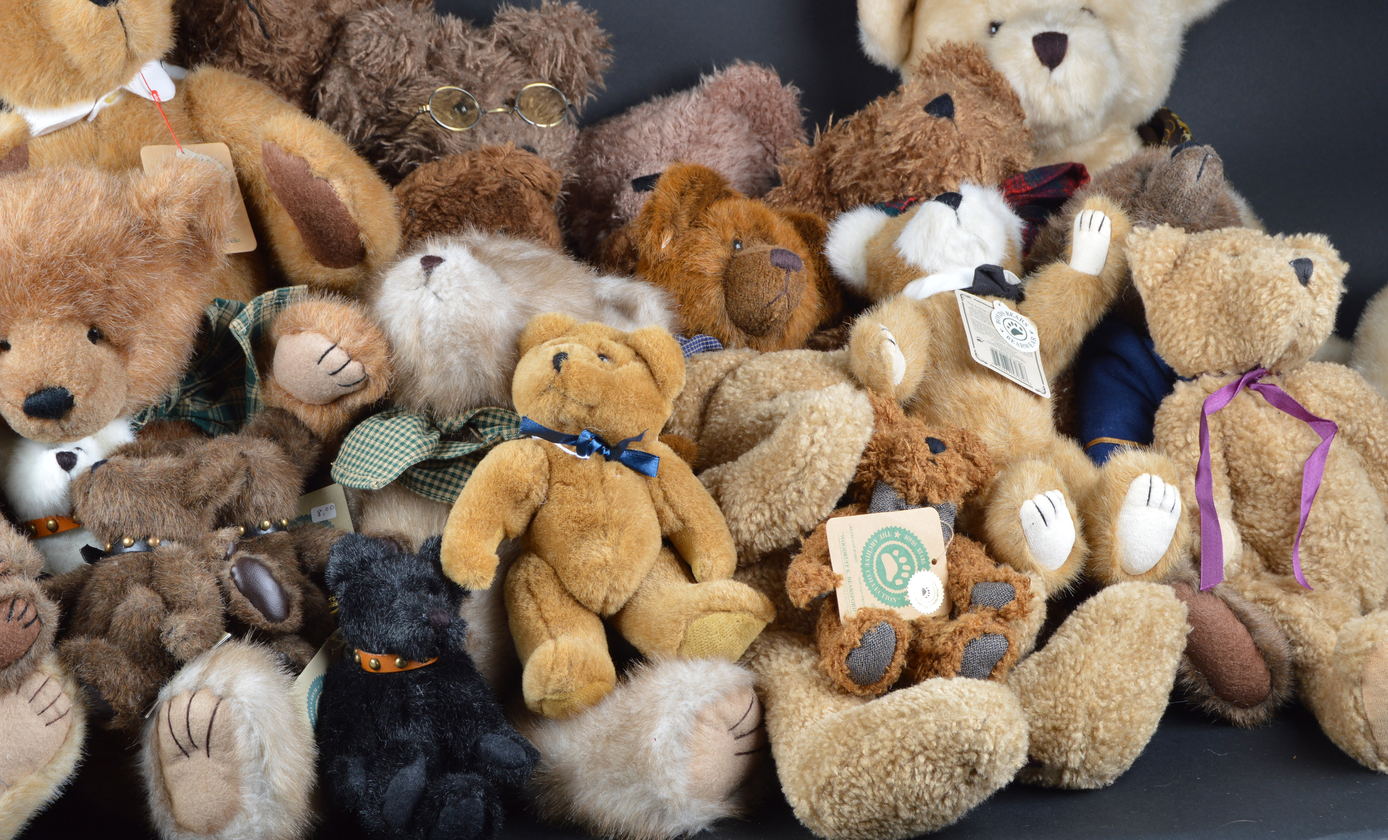 Collection of Classic and Mohair Boyds Bears
