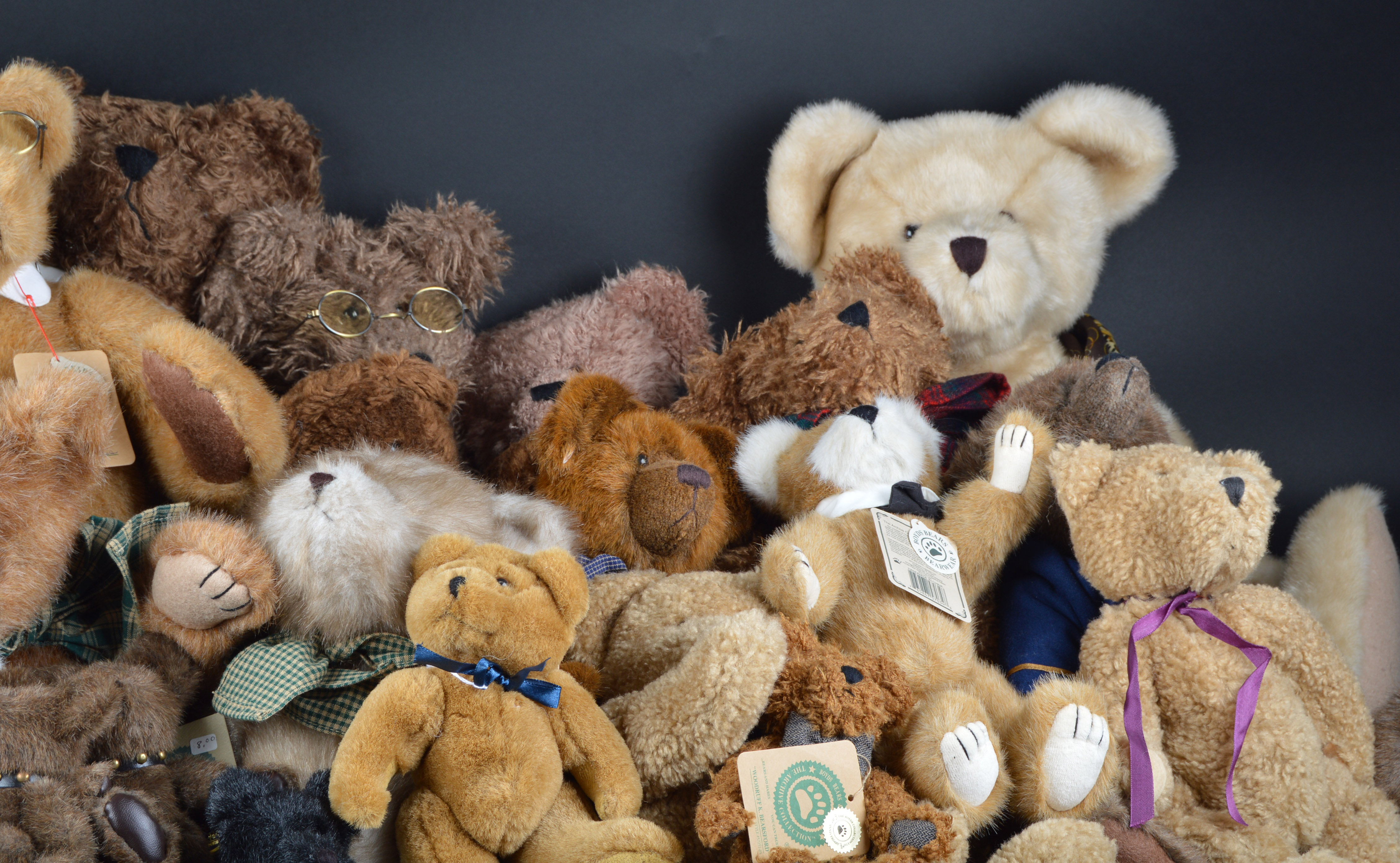 Collection of Classic and Mohair Boyds Bears