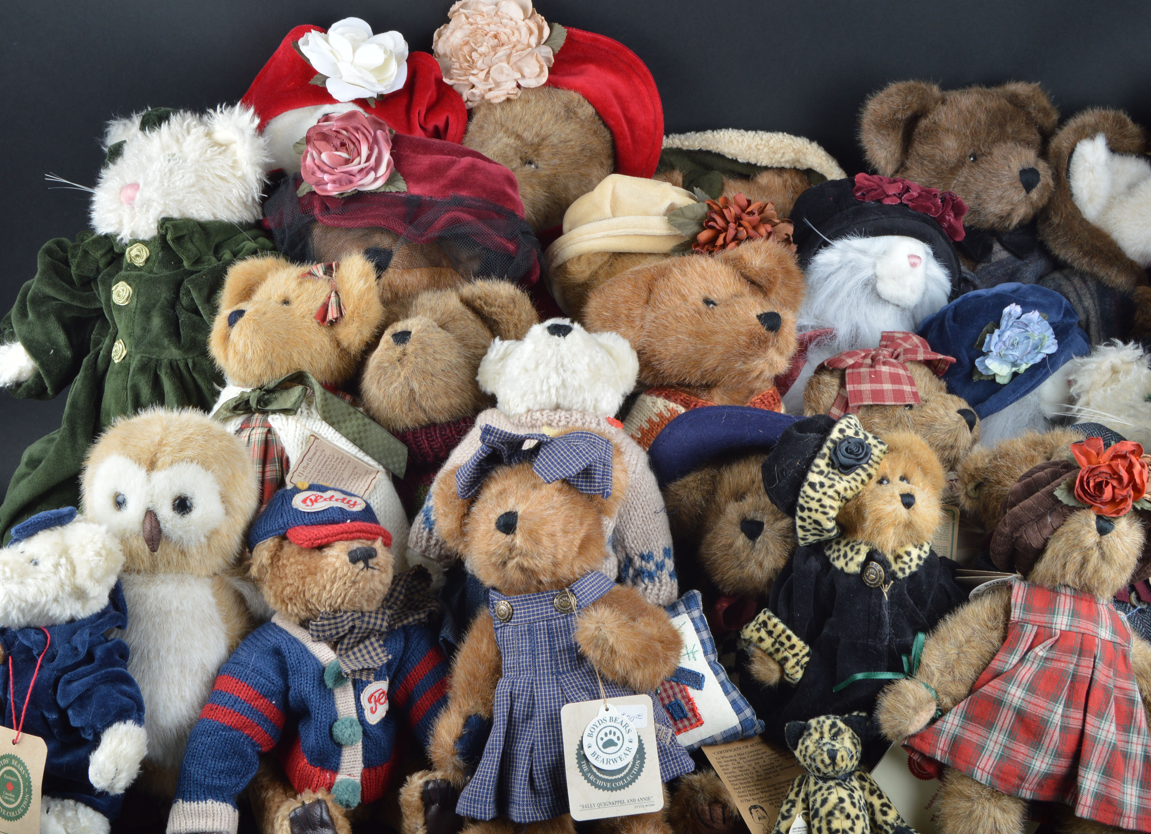 Collection of Fall Season Boyds Bears