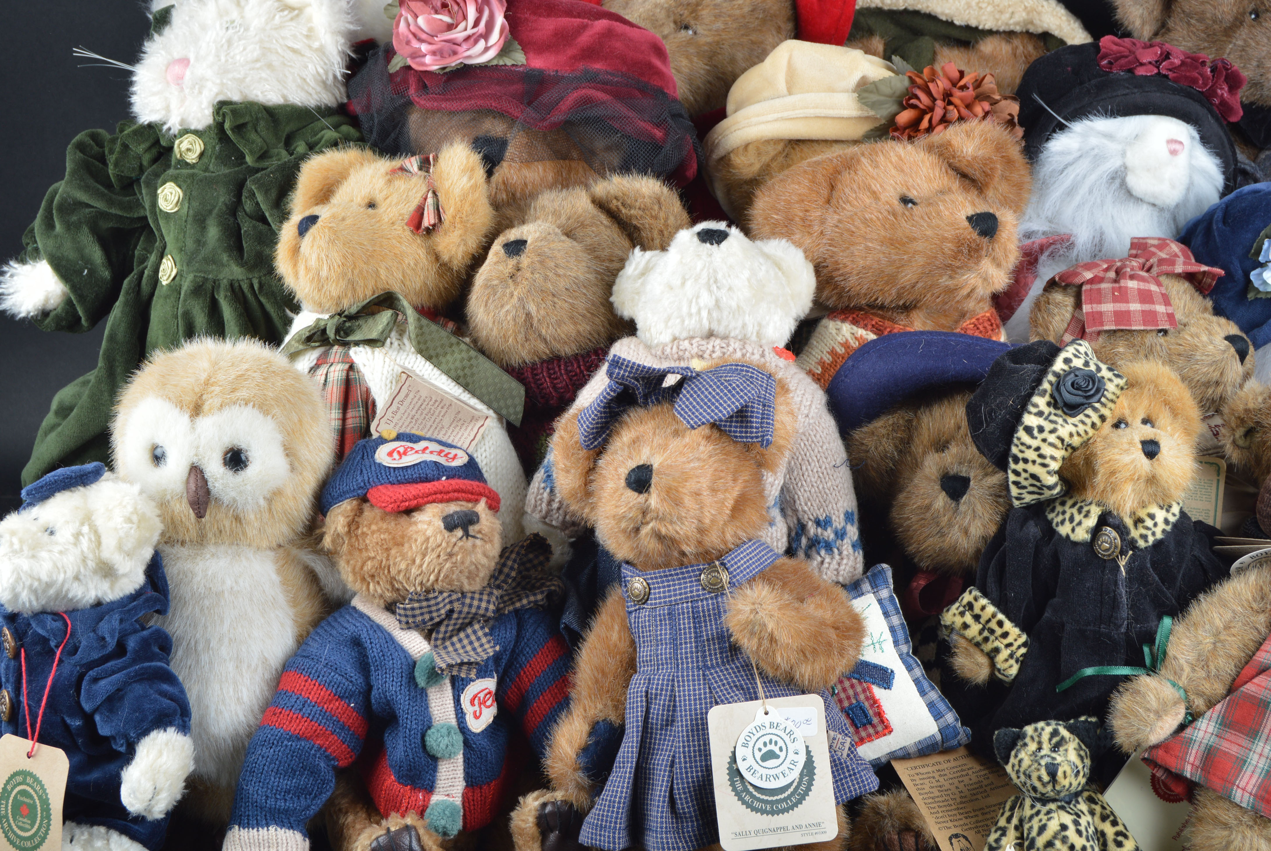 Collection of Fall Season Boyds Bears