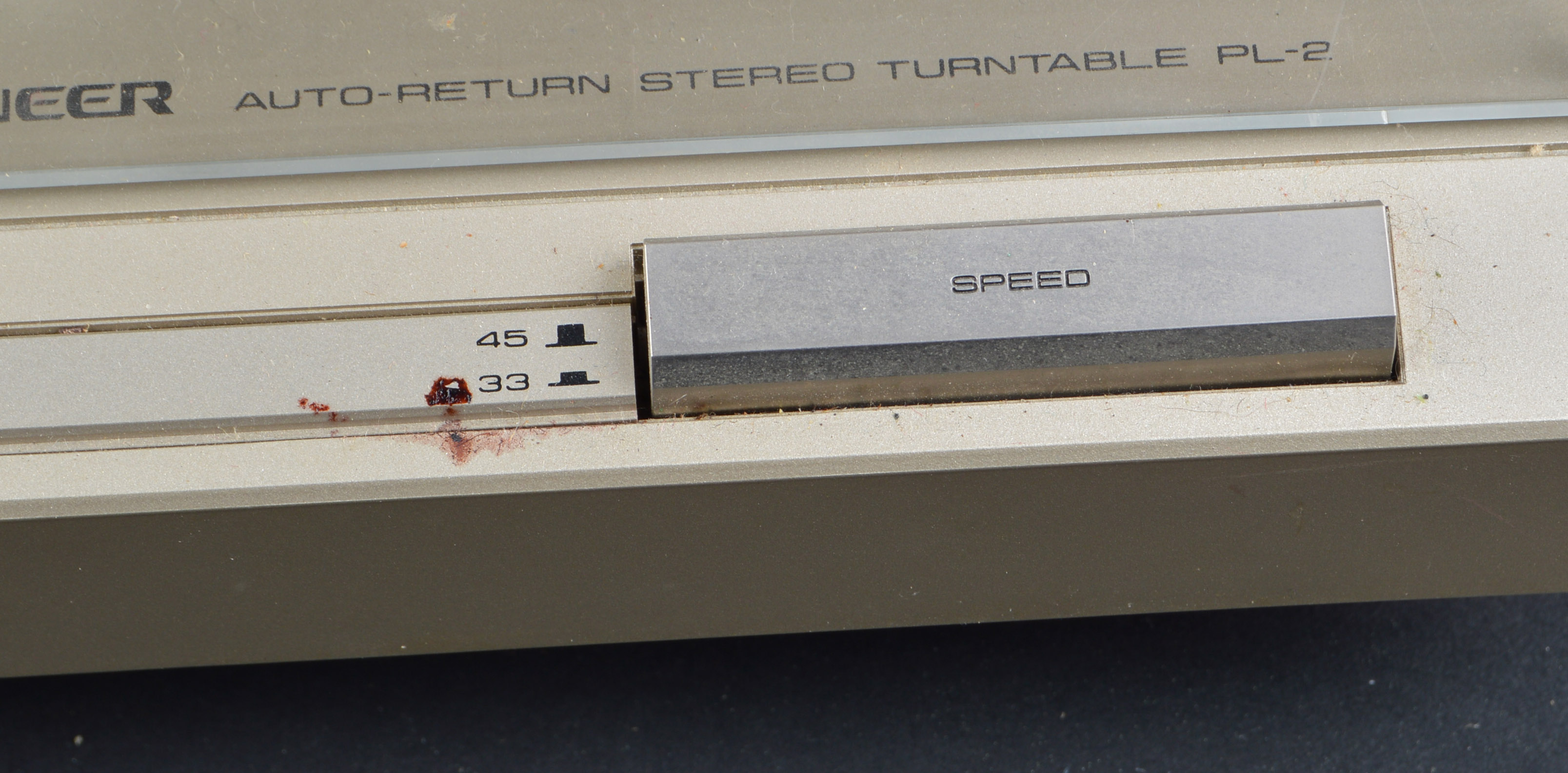 Vintage Pioneer Turntable