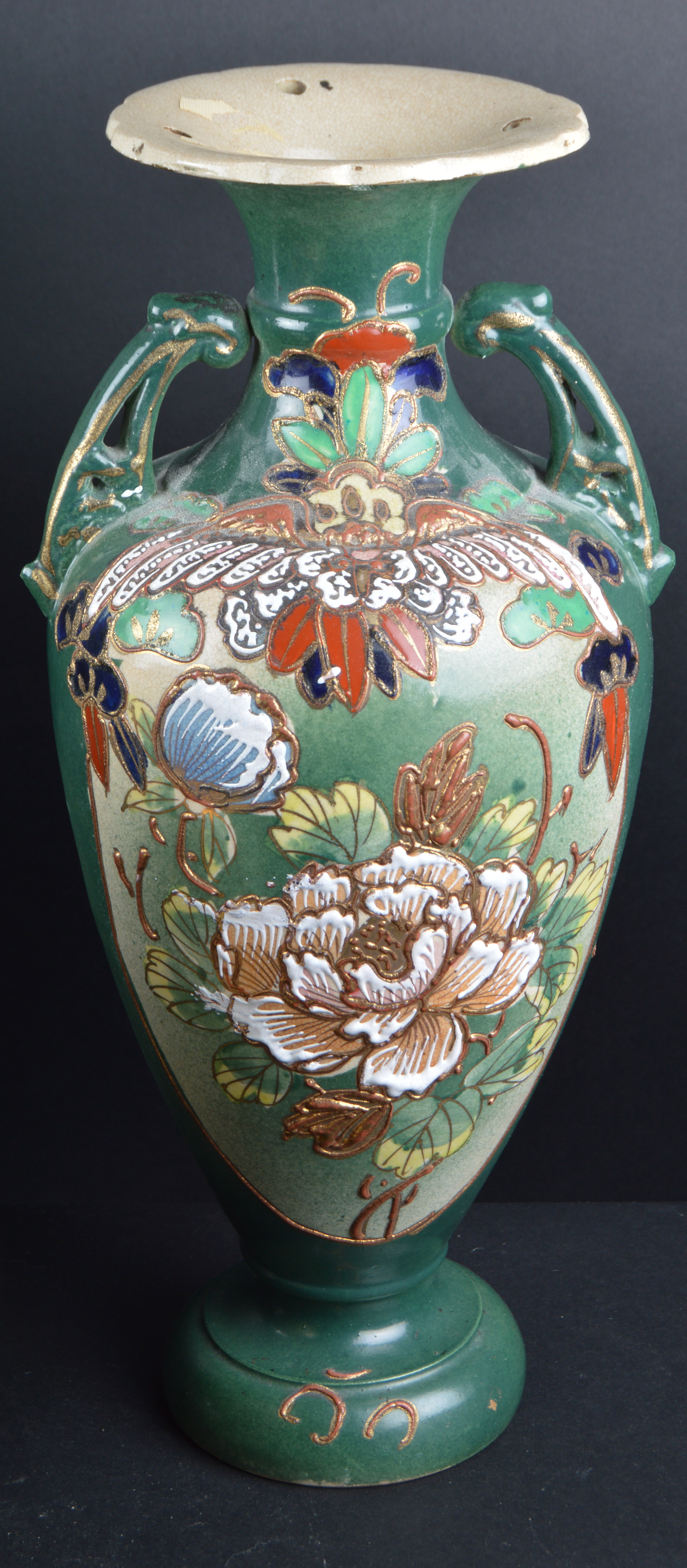 Set of 3 Asian Inspired Urns and Vases