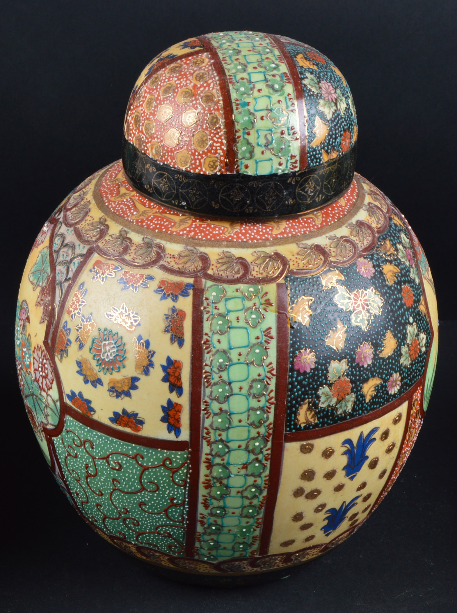 Set of 3 Asian Inspired Urns and Vases