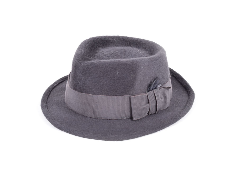 Kat Madhattan Fur Felt Fedora Hat