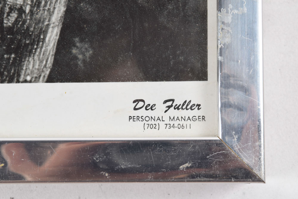 Tanya Tucker Autographed Black and White Printed Promotional Photograph