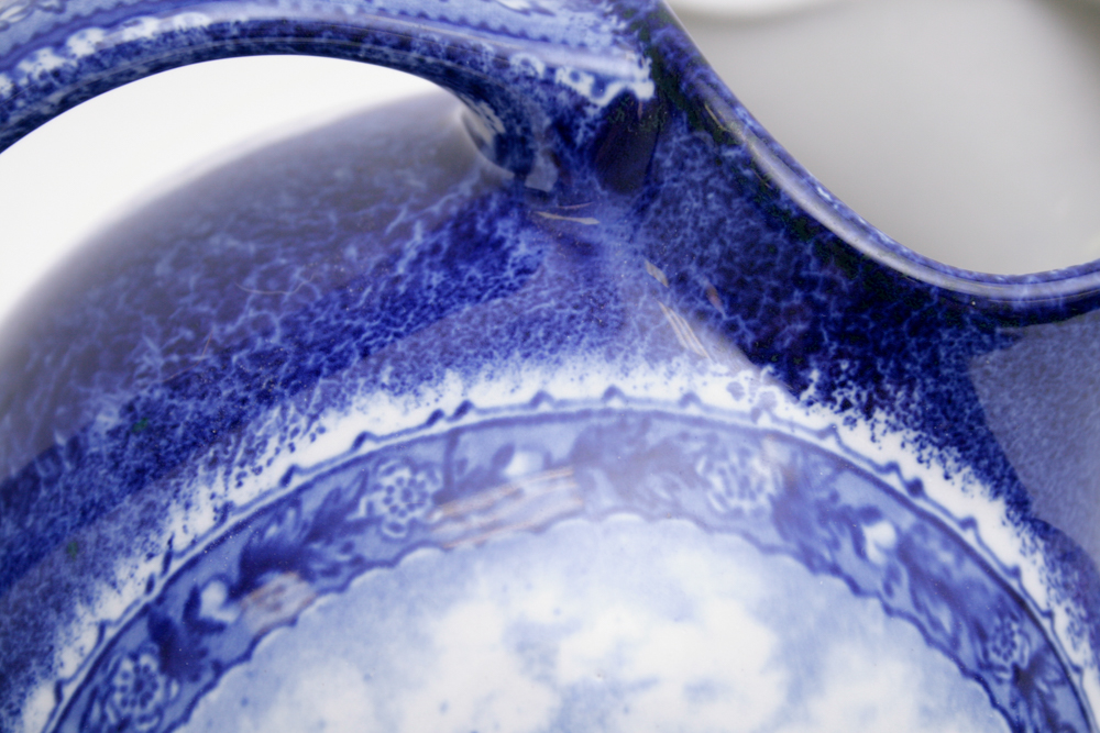 Rare "Centenary" B&O Railroad Scammell's Designed Lamberton China Ball Pitcher