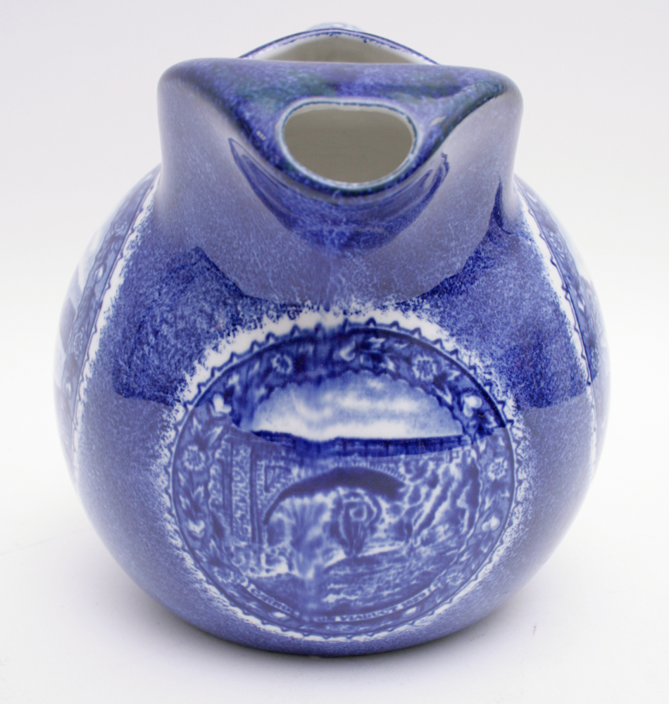 Rare "Centenary" B&O Railroad Scammell's Designed Lamberton China Ball Pitcher