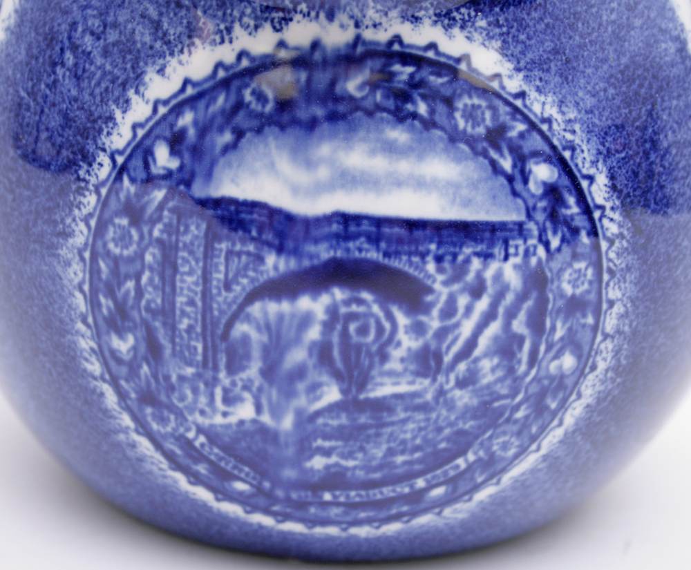 Rare "Centenary" B&O Railroad Scammell's Designed Lamberton China Ball Pitcher