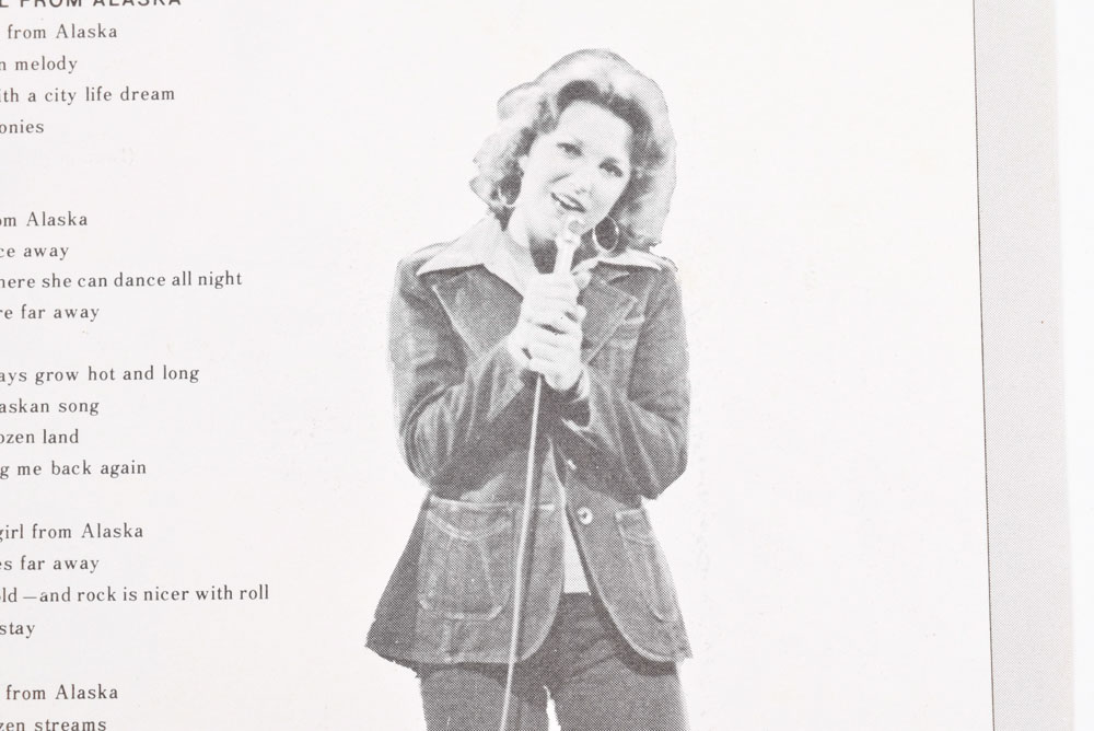 Vintage Japanese Album Cover from "A Rock'n Roll Girl From Alaska"