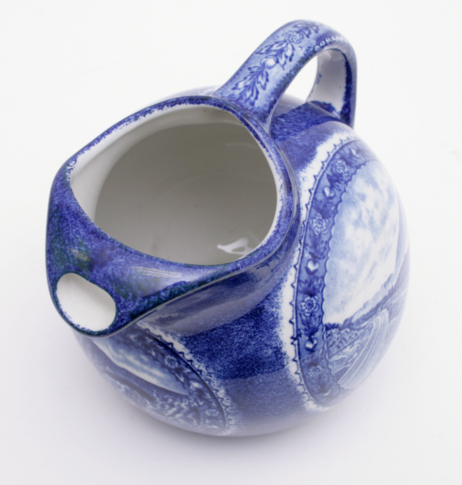 Rare "Centenary" B&O Railroad Scammell's Designed Lamberton China Ball Pitcher