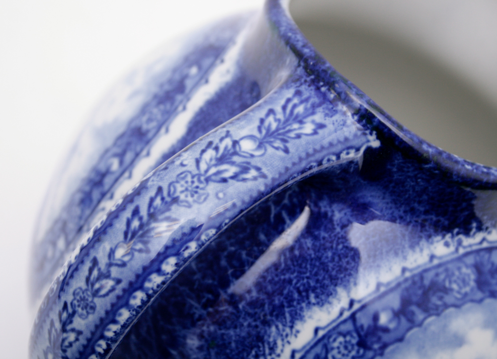 Rare "Centenary" B&O Railroad Scammell's Designed Lamberton China Ball Pitcher