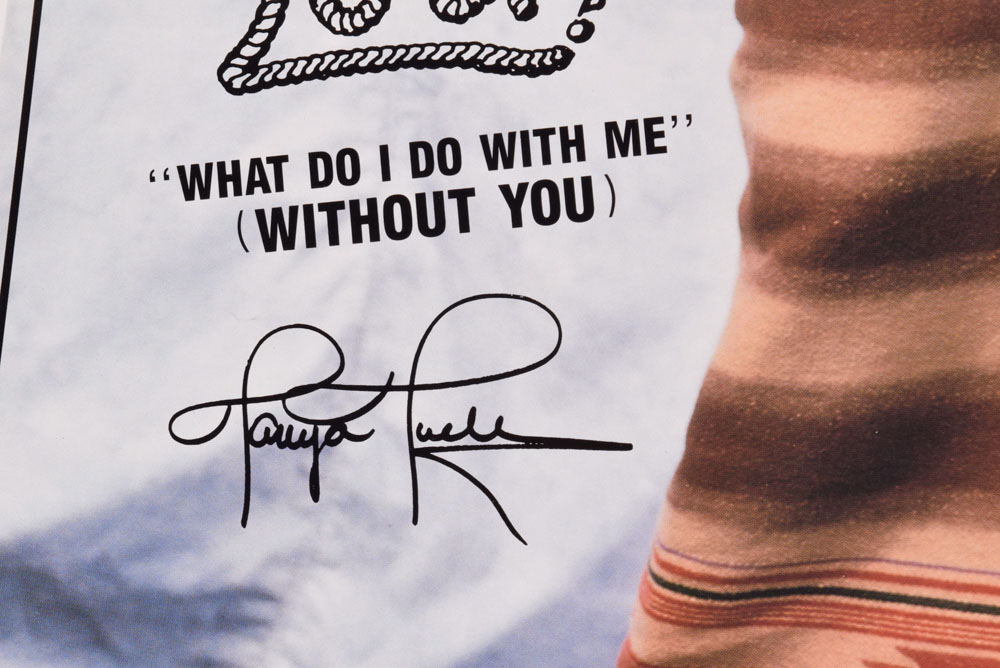 1991 Tanya Tucker "What Do I Do With Me (Without You)" Promotional Color Poster