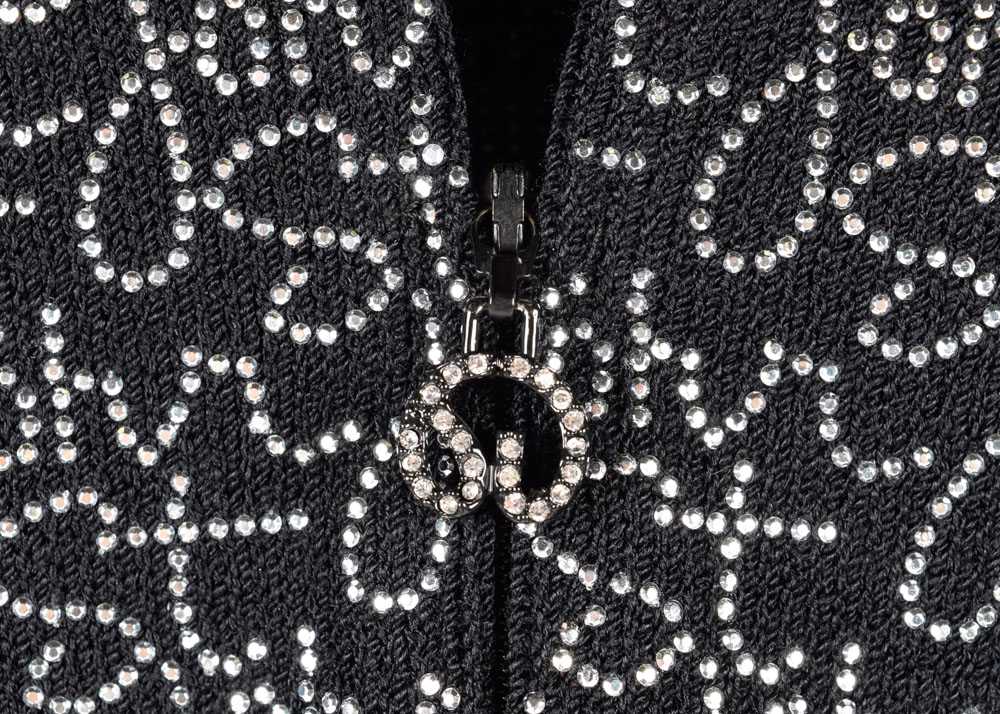 St. John Evening by Marie Gray Embellished Black Evening Jacket