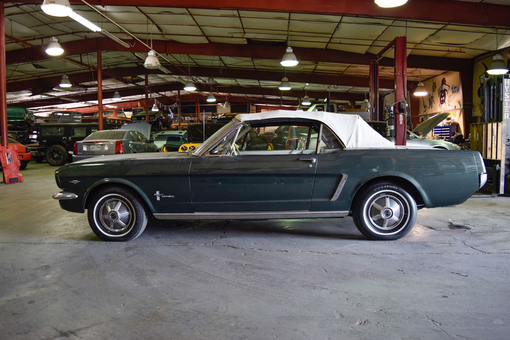 1965 Ford Mustang Ivy Green Convertible with Low Mileage