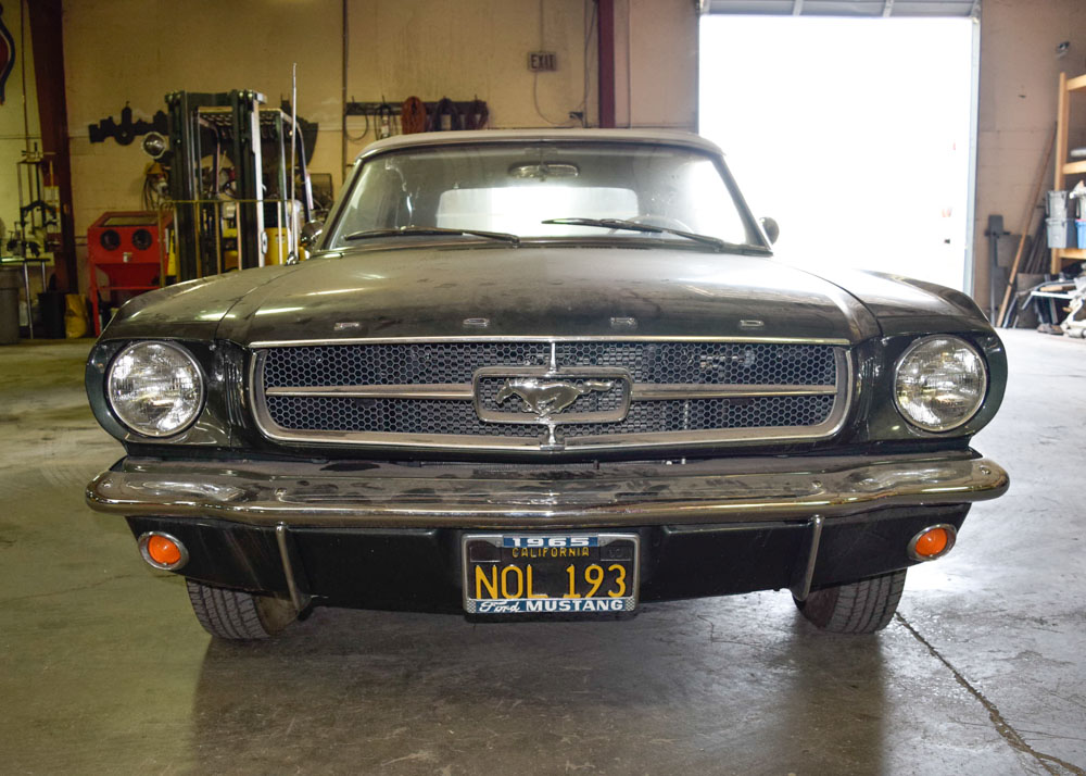 1965 Ford Mustang Ivy Green Convertible with Low Mileage