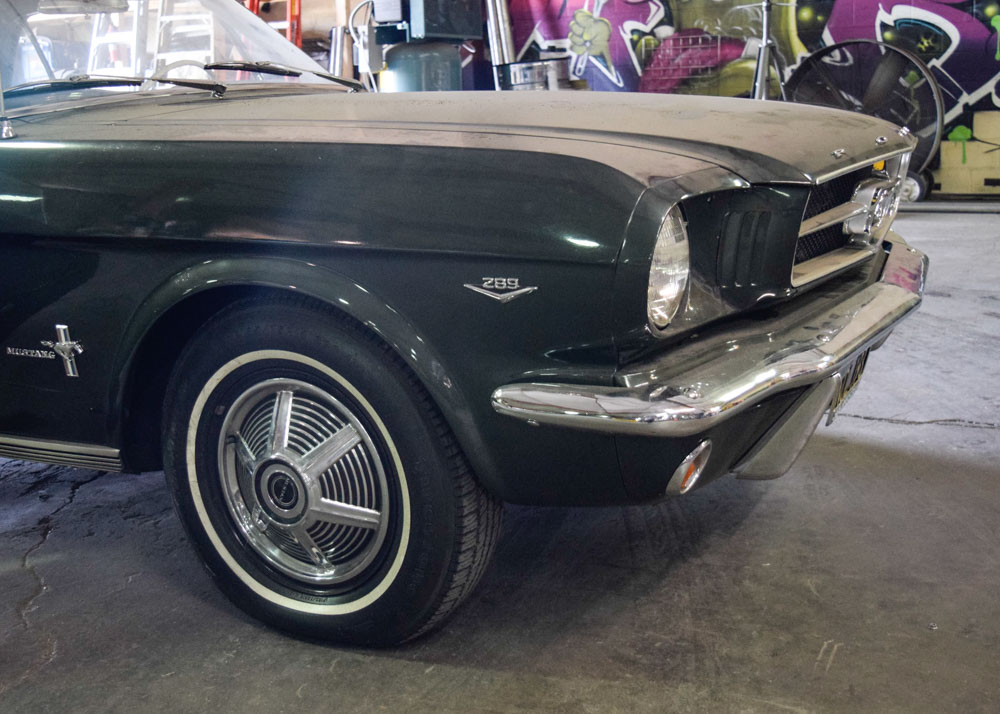 1965 Ford Mustang Ivy Green Convertible with Low Mileage