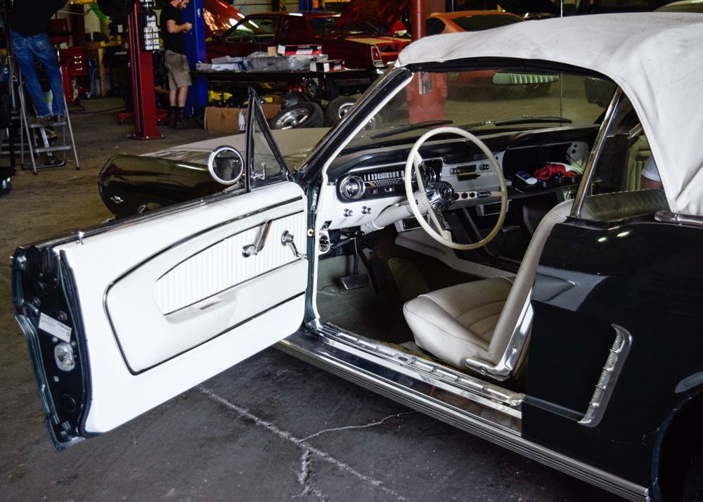 1965 Ford Mustang Ivy Green Convertible with Low Mileage