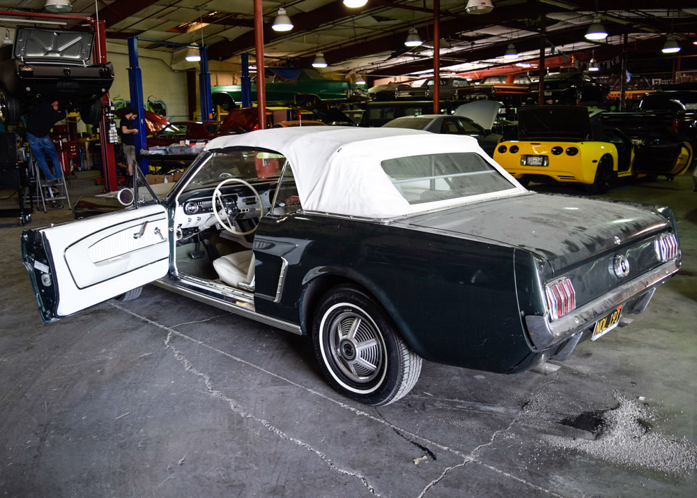 1965 Ford Mustang Ivy Green Convertible with Low Mileage