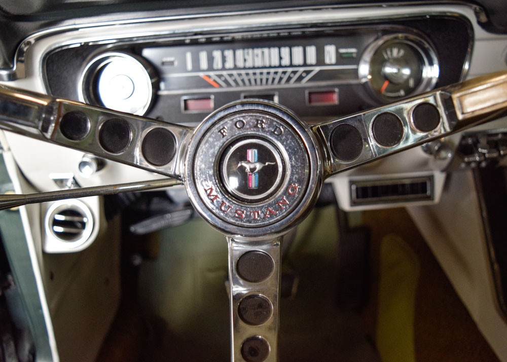 1965 Ford Mustang Ivy Green Convertible with Low Mileage