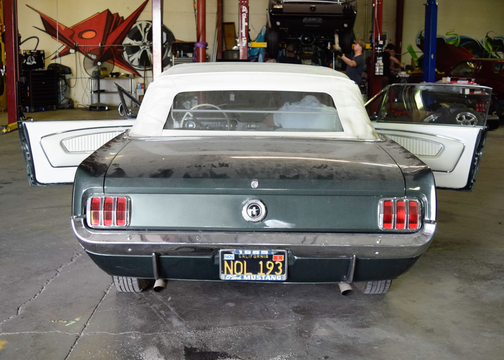 1965 Ford Mustang Ivy Green Convertible with Low Mileage