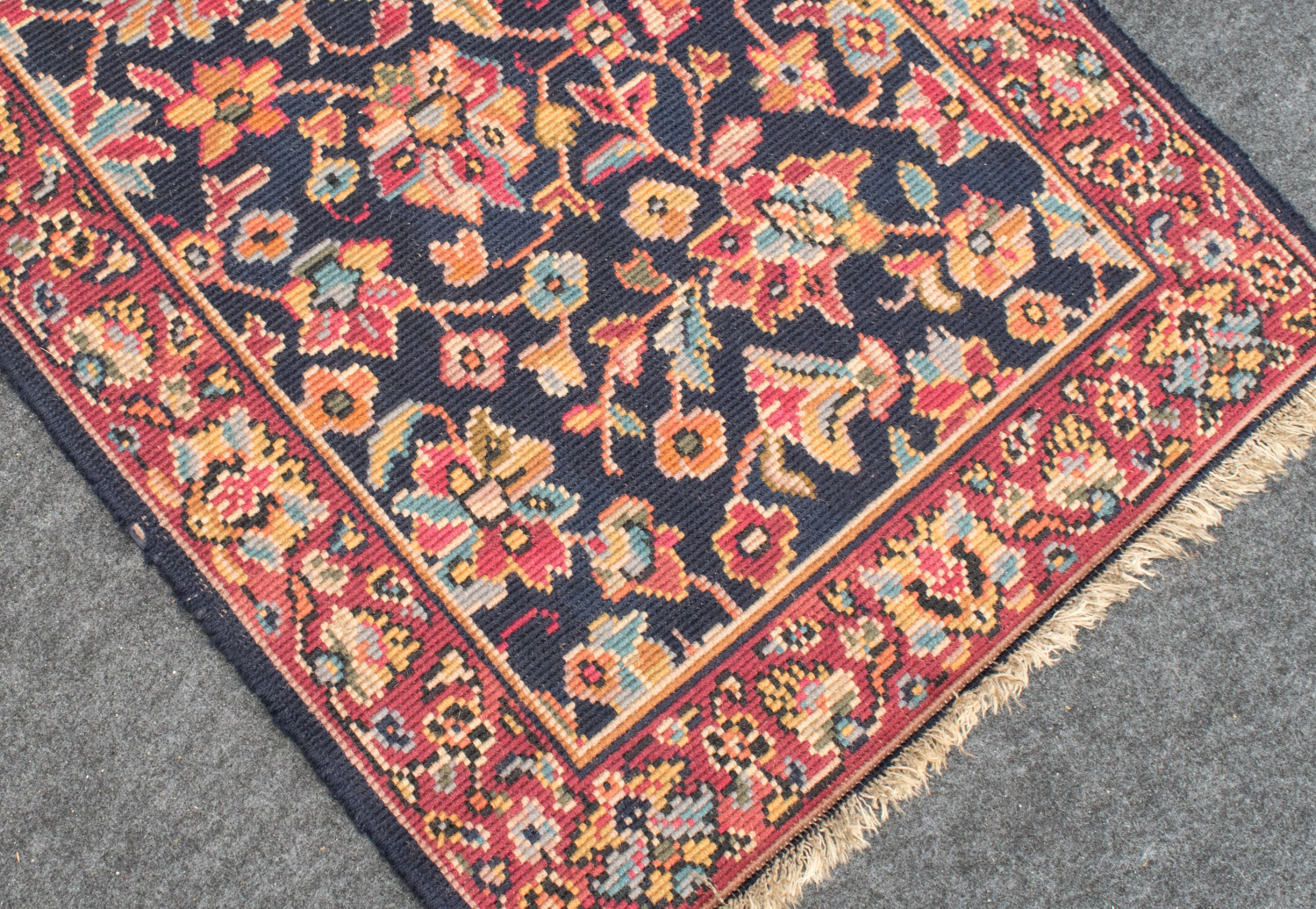 Flat Weave Persian Accent Rug