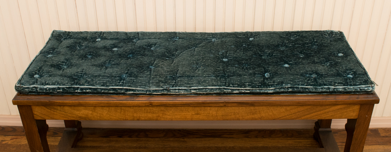 Victorian Style Oak Bench