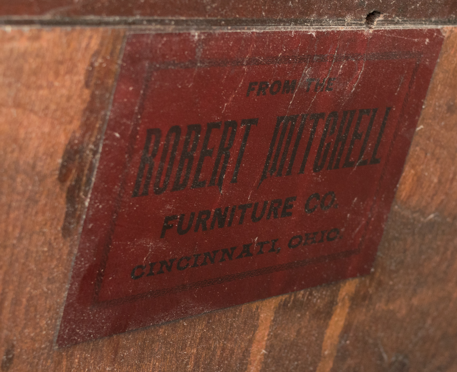 Robert Mitchell Mahogany Hepplewhite Style Chest of Drawers