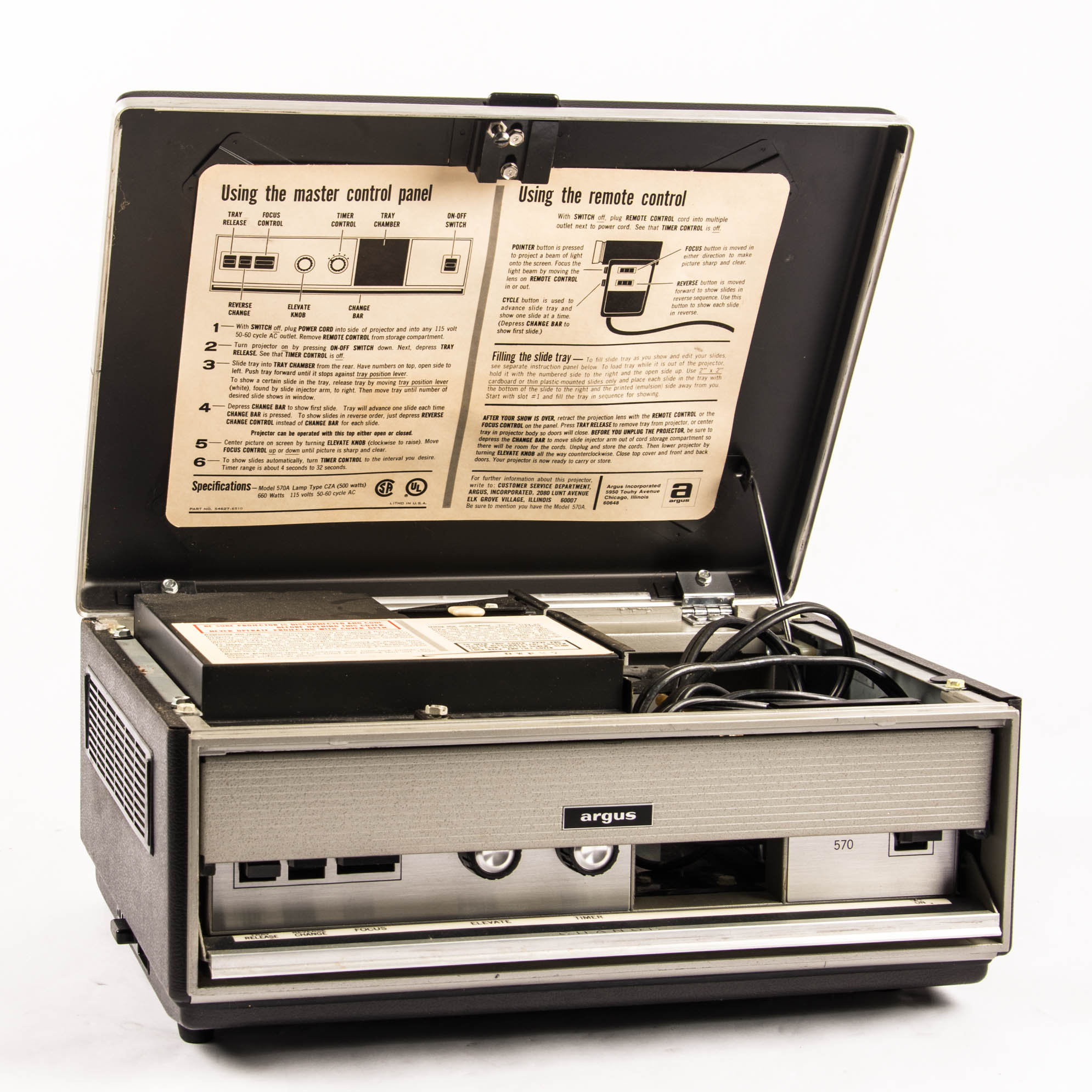 Vintage Argus Slide Projector