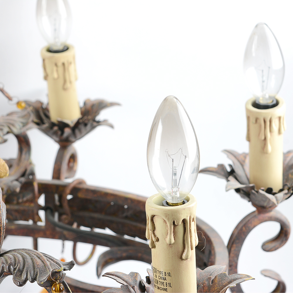 Rooster Pot Rack Chandelier