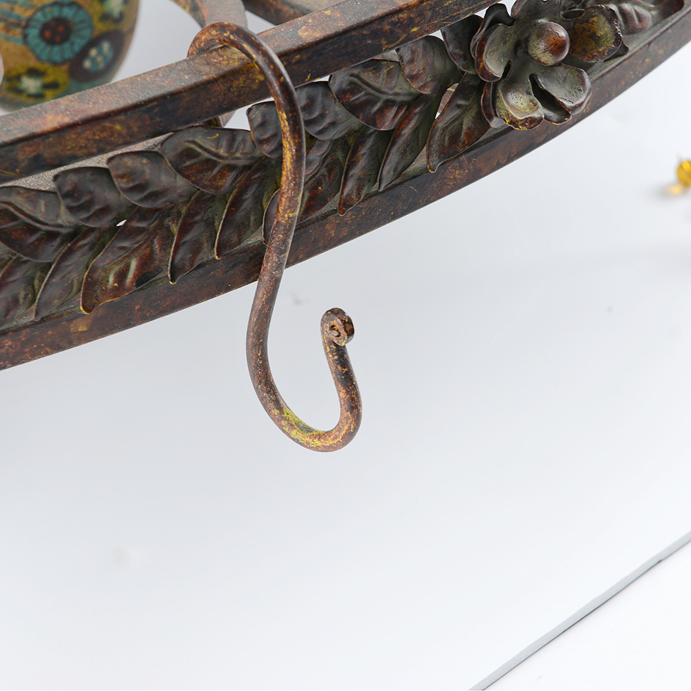 Rooster Pot Rack Chandelier