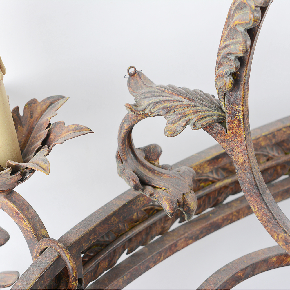 Rooster Pot Rack Chandelier