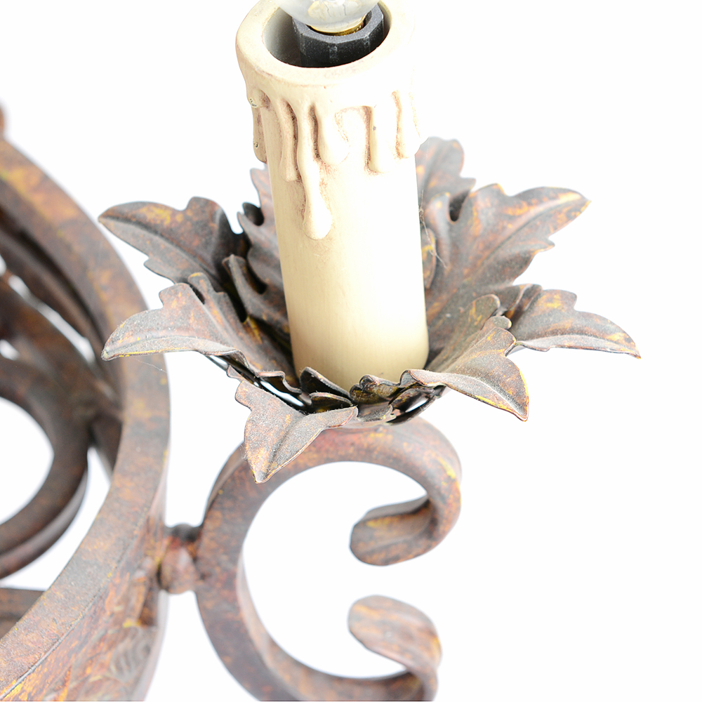 Rooster Pot Rack Chandelier