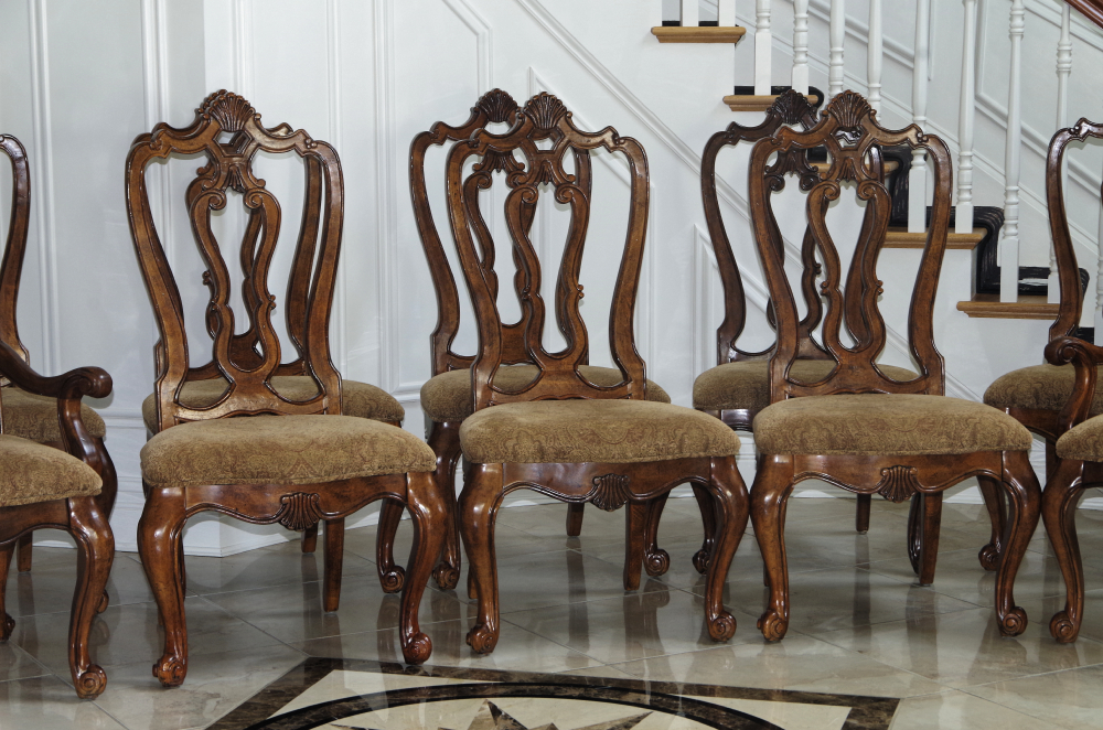 Ten Universal Furniture Villa Cortina Dining Chairs