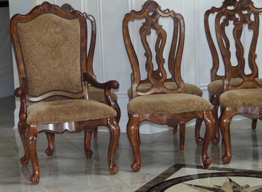 Ten Universal Furniture Villa Cortina Dining Chairs