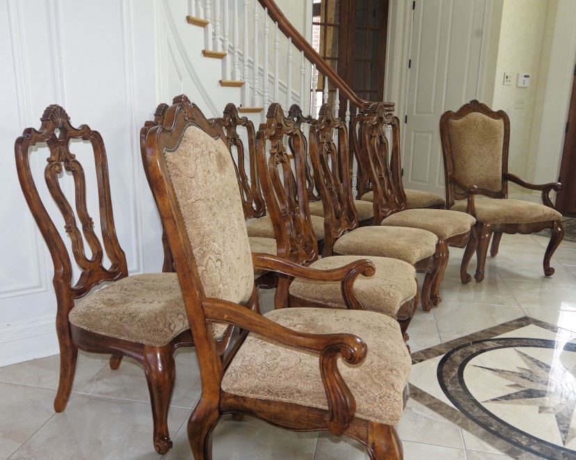 Ten Universal Furniture Villa Cortina Dining Chairs