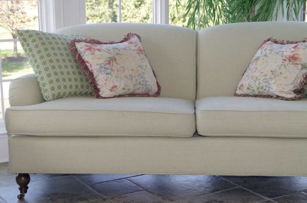 Century Furniture Gingham Sofa