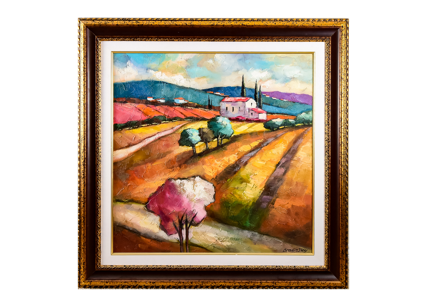 Slava Brodinsky Oil on Canvas Painting