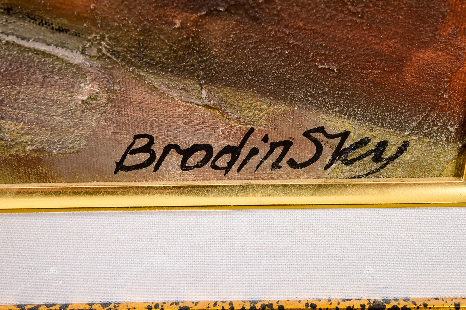 Slava Brodinsky Oil on Canvas Painting