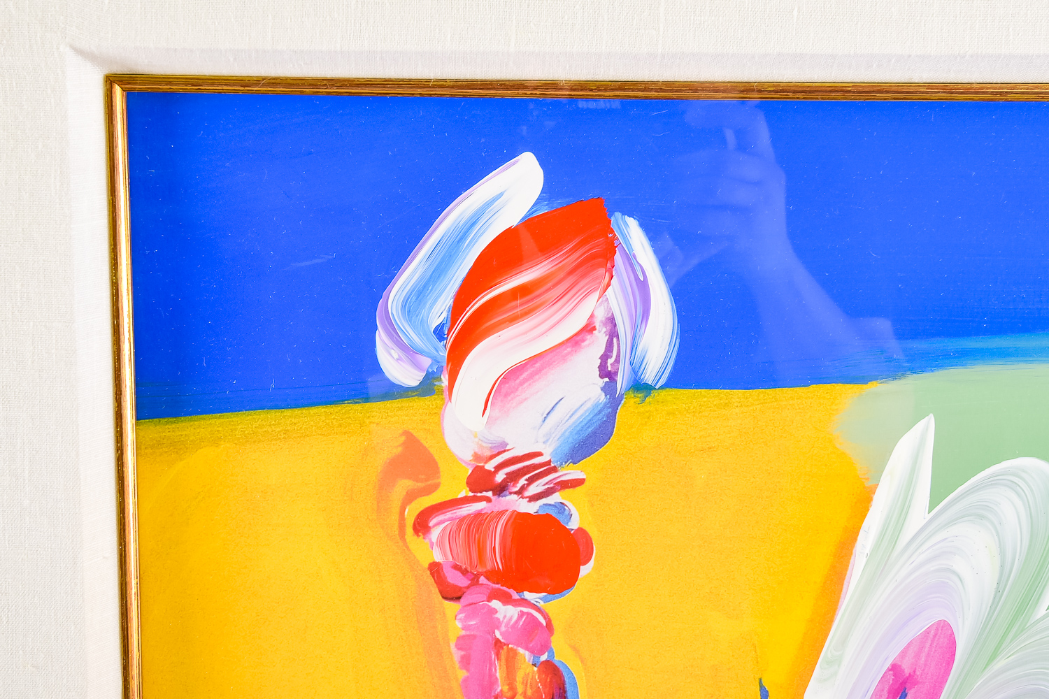 Peter Max "Statue of Liberty" Mixed Media