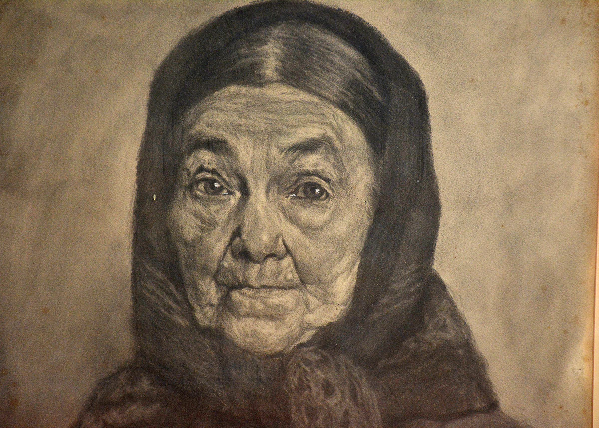 Anne Fleckenstein "Portrait of an Elderly Woman", c. 1905