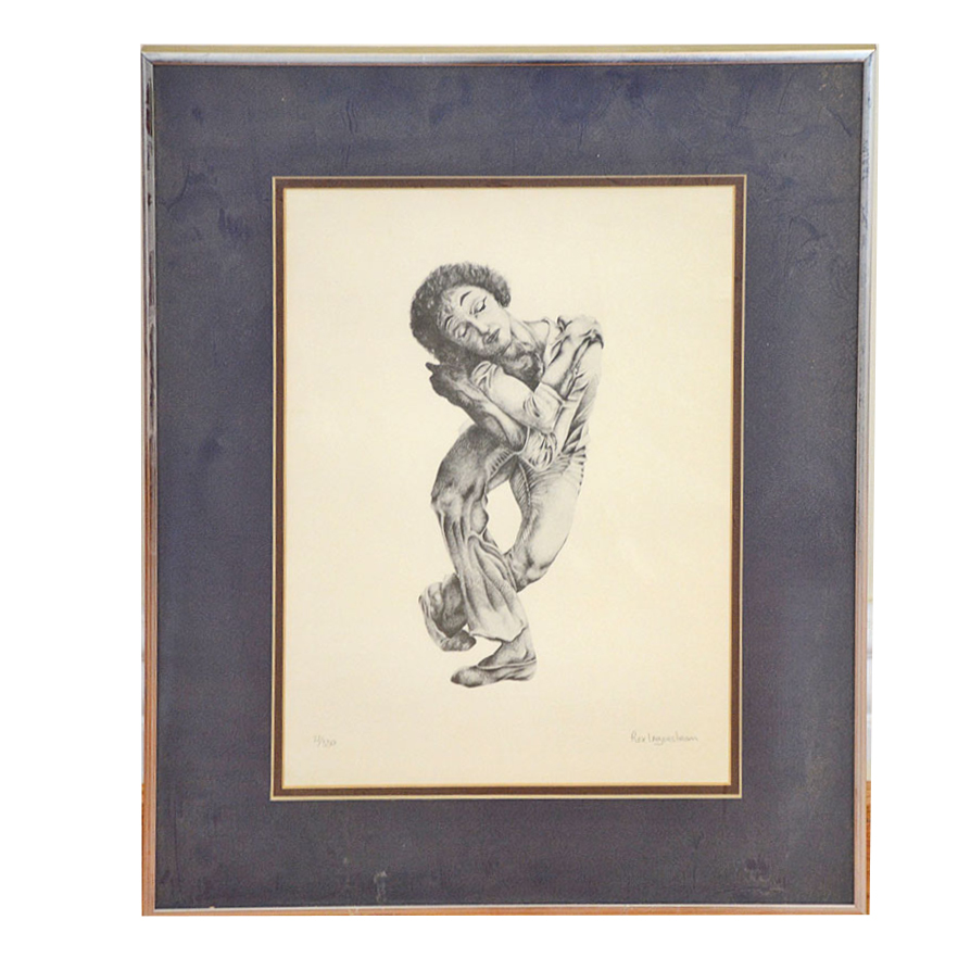 Rex Lagerstrom Figural Serigraph