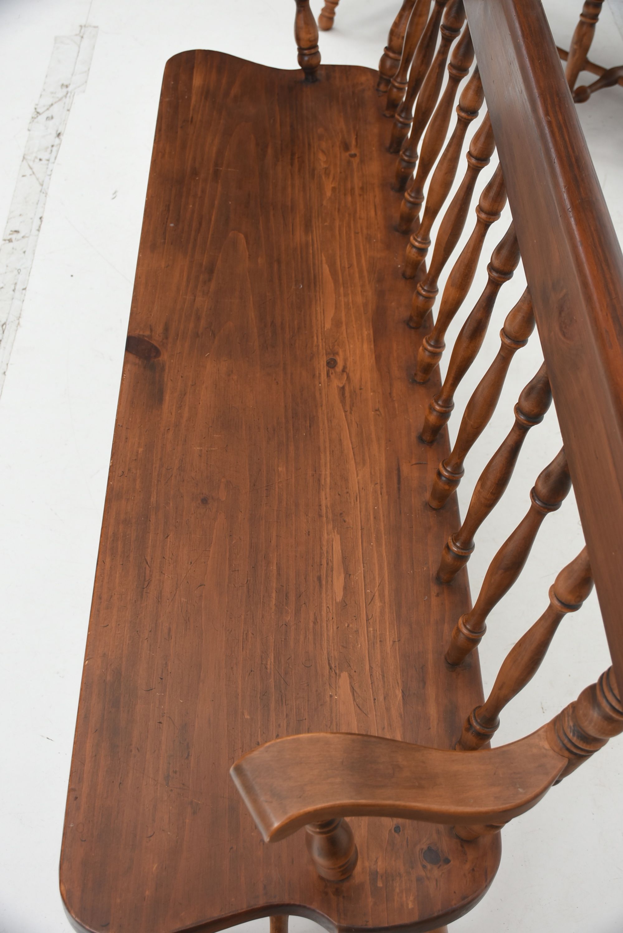 Pair of Ethan Allen Pine Indoor Benches