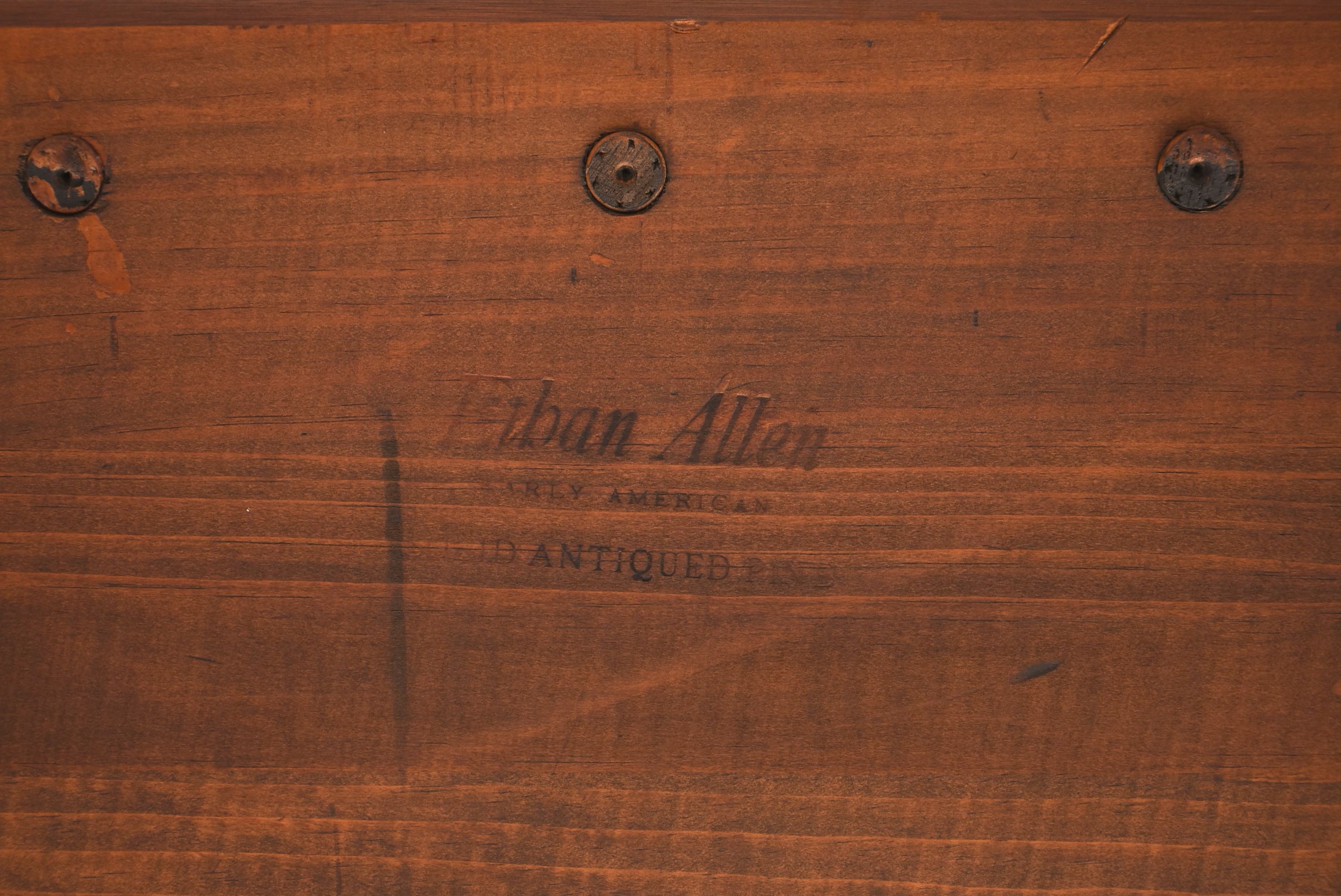 Pair of Ethan Allen Pine Indoor Benches