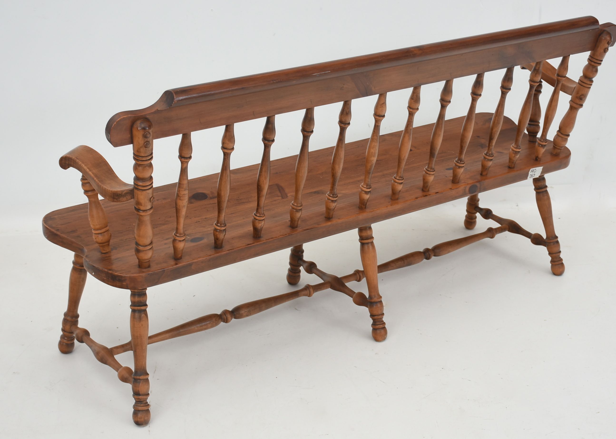 Pair of Ethan Allen Pine Indoor Benches