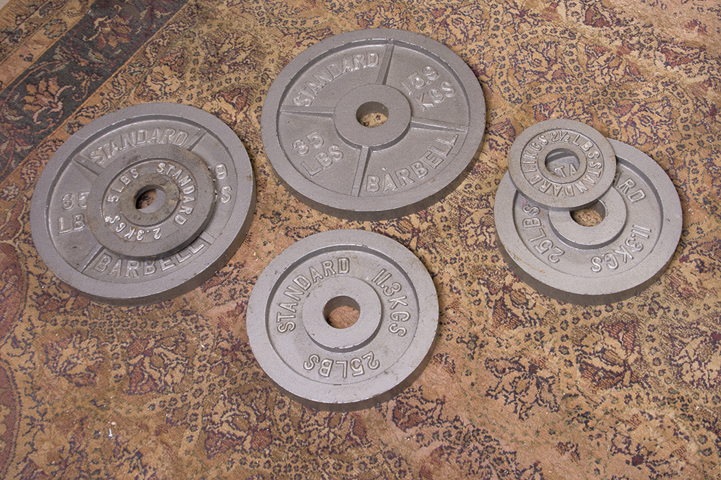 Continental Systems Weight Bench and Assorted Weights