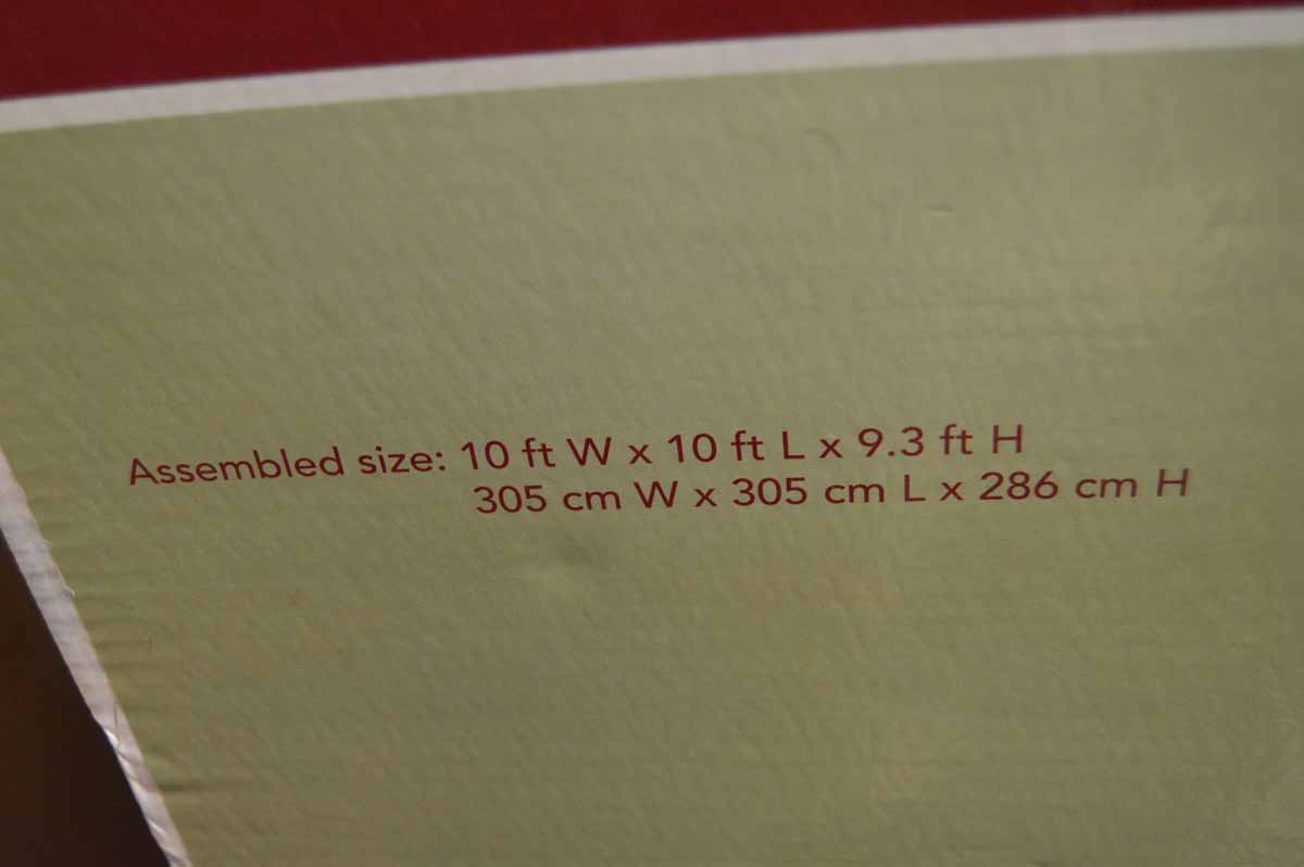 Wilson & Fisher Bamboo Gazebo