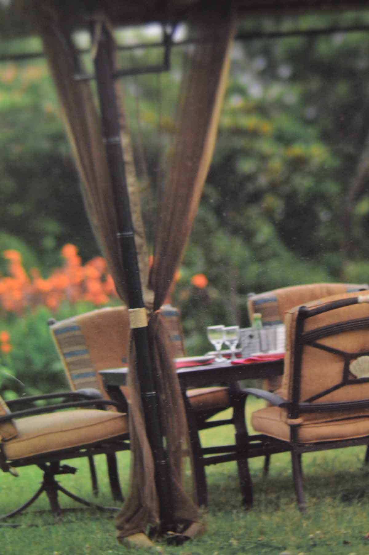 Wilson & Fisher Bamboo Gazebo